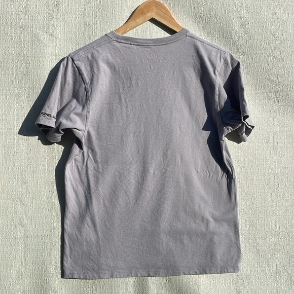 SPRZNY Uniqlo X Jean Michel Basquiat Pocket Dino Art T-Shirt Gray Size Small - Picture 6 of 7